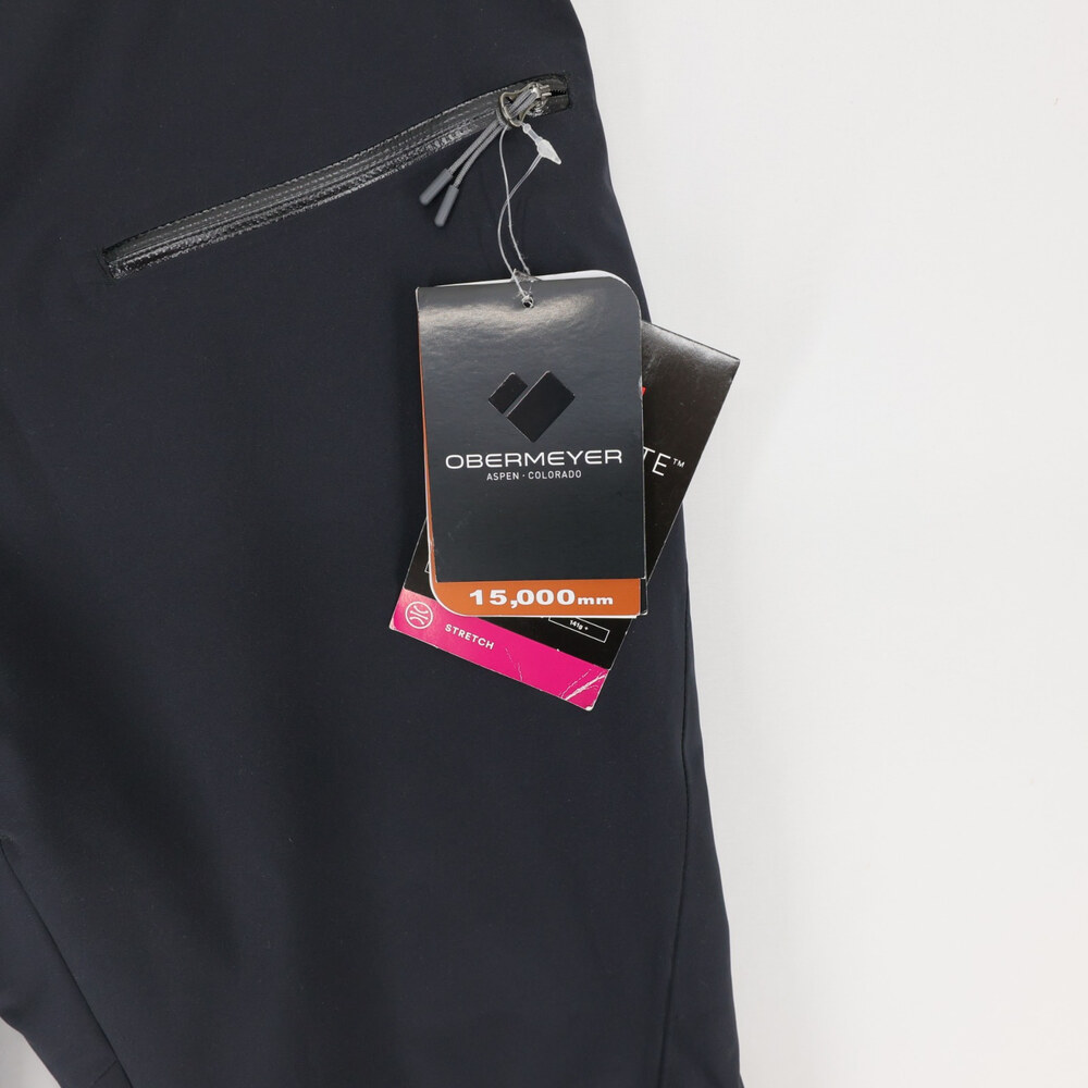 Obermeyer Bliss Ski Pants Womens 10 Black Insulated Waterproof 3M Thinsulate - Picture 2 of 16